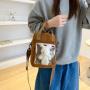 Manufacturer Crossbody Ita Bag Clear Window Pin Display Purse Custom Ita Bag