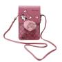 Bag for women 2024 Korean PU ladies shoulder bag fashion solid color collision vertical cell phone bag female crossbody purse