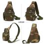 Cycling Tactical Water Bottle Chest Bag 2024 New Factory Direct Fashion Travel Sports Hiking Outdoor Waterproof Nylon Purse
