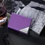 OEW113 Business Name Card Holder For Gift Custom Logo Creative Personality Metal Business Name Card Holder Credit Card ID Case