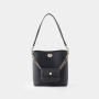 Factory Custom Luxury Portable Pu Handbag Women Crossbody Bags Female Bucket Tote Bag With Lovely Pouch