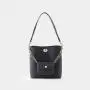 Factory Custom Luxury Portable Pu Handbag Women Crossbody Bags Female Bucket Tote Bag With Lovely Pouch