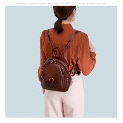 Realer 2021 new fashion mini backpacks ladies genuine leather daily bag packs casual handbags backpacks for women