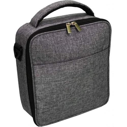Gelory Large capacity Plain color Portable Thermal Cooler Bag for Food Waterproof Thermal Cooler Insulated Bag