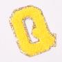 Popular DIY Personalized Self Adhesive A-Z Letters Alphabet Stickers Letters Chenille Letter Patch Chenille Embroidery Patches