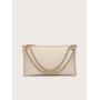 Imitate Slik Stain Underarm Square Evening Bag Party Dinner Bag Gold Chain Handbag Bridal Wedding Clutch Lady sac tendance 2024