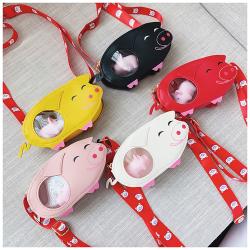 Fashion Designer Clear Window Ita Bag Custom Design Animal Shaped Ita Bags Manufacturers