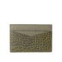 OEM ODM Latest new Modern Charming Customized Luxury Genuine Alligator Crocodile Skin Leather Business Credit Card Holder Wallet