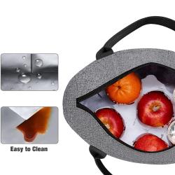 Gelory Travel Tote Meal Prep Bento Bag Durable Waterproof Custom Logo Portable Insulated Lunch Bag For Women