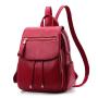 2024 New Soft Leather Fashionable and Minimalist Backpack