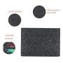 New Leather Slim Minimalist Wallet for Men and Women RFID Blocking Front Pocket Thin Credit Card Holder Stylish Wallets