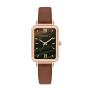 2023 Fashion Leather Woman Wrist Watch Band Quartz Wristwatch Luxury Watch Ladies Quartz Digital watches For small wrists Women