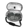 Insulated 2 Bottle Wine Tote Carrier | Padded Wine Cooler Bag for Travel Picnic BYOB | Portable Wine Bag with Shoulder Strap