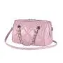 Wholesale Custom Pu Plain Faux Leather Stitching Line Diamond Pattern Ladies Chain Shoulder Purse Crossbody Bags For Women