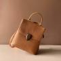 2024 OEM ODM Women's Backpacks Factory Grain Leather Design Backpack Bag Ladies Luxury Hand Bags Custom Fashionable Purses China