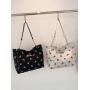 2024 New Arrival Bags Brand Golden Chain PU Leather Shoulder Bags Ladies Trendy Fashion Wome's Handbags