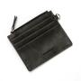KHF013 Man Wallet Leather  Coin Purse Black Vintage Waterproof Card Holders High Quality Key Ring Wallet for Man