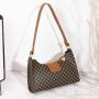 2024 New Fashion Women's Retro Shoulder Bag Printed Underarm Cross Border Small Bag Wholesale