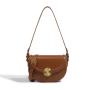 2024 Custom PU Leather Ladies Sling Saddle Bag For Women Fashion Shoulder Purse