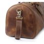 XL309 Genuine Leather Durable Duffle Bag Casual Large Capacity Travel Bag Lightweight Anti Water Handbag Customized Logo