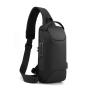 WTB029 New Fashion Waterproof Chest Bag USB Men Crossbody Sling Bag Men Crossbody Shoulder Bag with USB Luxury