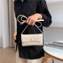 New Design PU Leather Small Crossbody Bag Fashion Ladies Rectangle Purse Phone Bag Soft Women Mini Sling Shoulder Bags