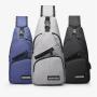 New Arrival Mens Outdoor Travel Messenger Backpack Business Soft Oxford Casual Crossbody Shoulder Bags