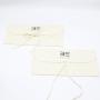 8Oz Canvas Cotton Envelope Jewelry Pouch Clothing Gift Handbag Packaging Dust Covers Pouch With Tie