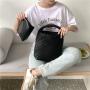 Wholesale New Designer Hand Bag Set Fashion Knitted Women Handbags Luxury Soft PU Leather Women's Tote Bags Set