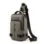 GELORY Customized Waist Sling Bag Multipurpose Waterproof Nylon Large Capacity USB Fitness Chest Bag Fanny Pack For Men Sport