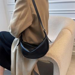 Pure Color Leather Crossbody Bags For Women Large Capacity Women'S Bags Shoulder Bag Fashion bolsas para mujer
