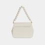 2024 Smaller Cute Pink Pearl Handbags Sample Offered Two Shoulder Strap and Pearl Chains Shoulder Bag Women Pu Women Bags