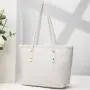 Gelory Luxury Design Triangle Printed Tote Bag Custom Woven Embossed Large Capacity Zipper Tote Handbag