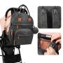 Lovevook Waterproof mommy dad Portable Changing Pad baby diaper bags nappy wet Travel backpacks with Pacifier Case diaper bags