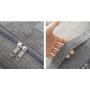 ZF168 New Short Trip Storage Bag  Large Capacity Luggage Bag Oxford Simple Travel Bag