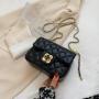 Bolso De Lujo Para Mujer 2023 New Fashion Brand Small Quilted Leather Handbags For Women Ladies Square Shoulder Crossbody Bags