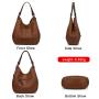 Lovevook HOT SALE  famous designer PU leather handbags for women large multi pocket ladies hobo bag casual women's tote bags