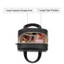 Gelory Waterproof Black Designer Purse Makeup Bag Wholesale Outdoor Travel Small Toiletry Cosmetic Bag for women