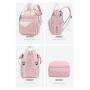 ZR799 New Mummy Bag Mother and Baby Backpack Multifunctional Insulation Fashion Shoulder Bag Maternity Bag Customizable Logo