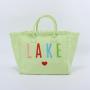 Keymay High Quality Fashion Women's Canvas Tote Bag Plain Beach Shopping Bags Large Cotton Canvas Tote Bag