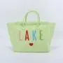 Keymay High Quality Fashion Women's Canvas Tote Bag Plain Beach Shopping Bags Large Cotton Canvas Tote Bag