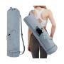 KBW698 New Gamma Pad Bag with Water Bottle Pocket and Bottom Wet Pocket Sports Yoga Pads Back Strap Multifunctional