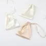 Personalized Single String Silk Satin Jewelry Bag Luxury Drawstring Gift Silk Dust Cosmetic Packaging Bag