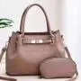 Factory Direct Wholesale Women'S Handbags 2-Pcs Set Logo Animal Printed Bags Women Handbags Ladies