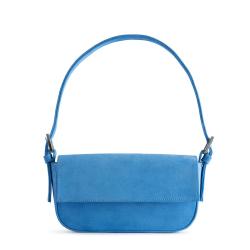 2024 Shoulder Bag For Women Factory Custom Trendy Pu Leather Messenger Bag Suede Vintage Underarm Double Buckle Bags For Women