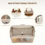 LOVEVOOK New Design hanging garment duffel bag suit business Portable Weekender Bag with a Shoe Bag Travel Hanging Suitcase Suit