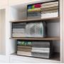 SN020 Hot Sell Non Woven Fabric Storage Bag Waterproof Foldable Clear Window Organizer High Quality Storage Box