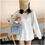 2021 Stylish hot selling ita shoulder tote bag custom transparent PVC clear ita bag