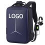 Custom Design Hard Shell Backpack Waterproof Anti Theft Laptops Rucksack Bagpack Knapsack with USB Charge