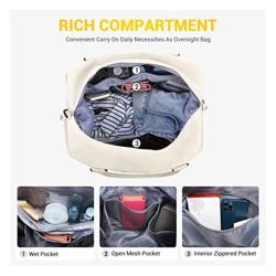 Custom  Foldable Carry On Tote Overnight Weekender Bag with Toiletry Bag Travel Gym Duffel Bag for Women